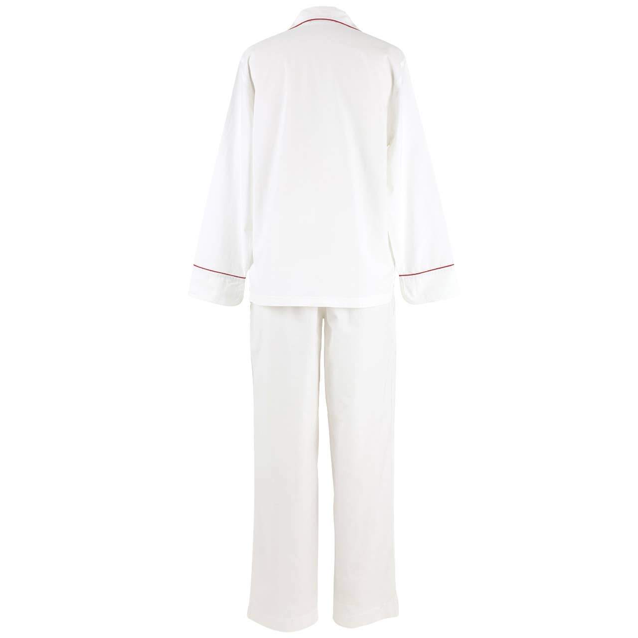 Logan Red Long Sleeve Pajamas: XS