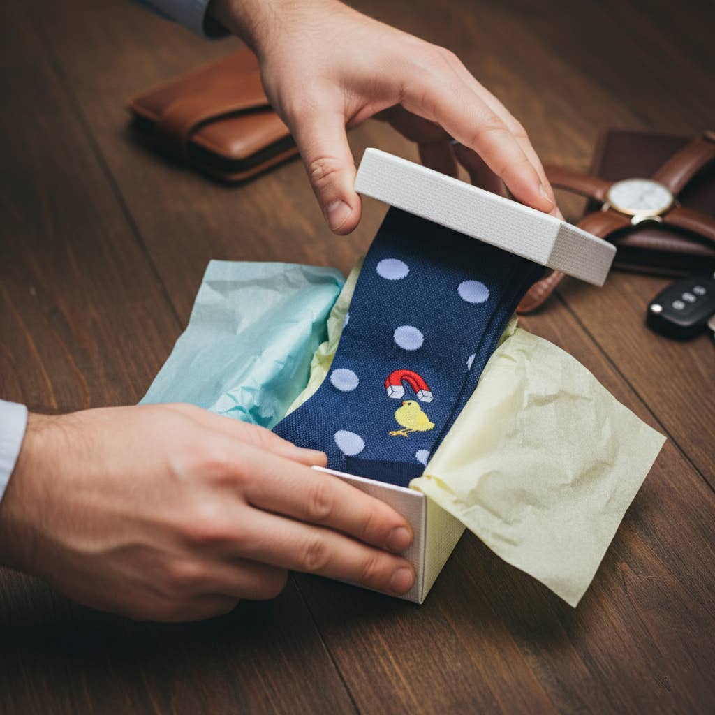 "Chick Magnet" - Themed Fine Men's Socks