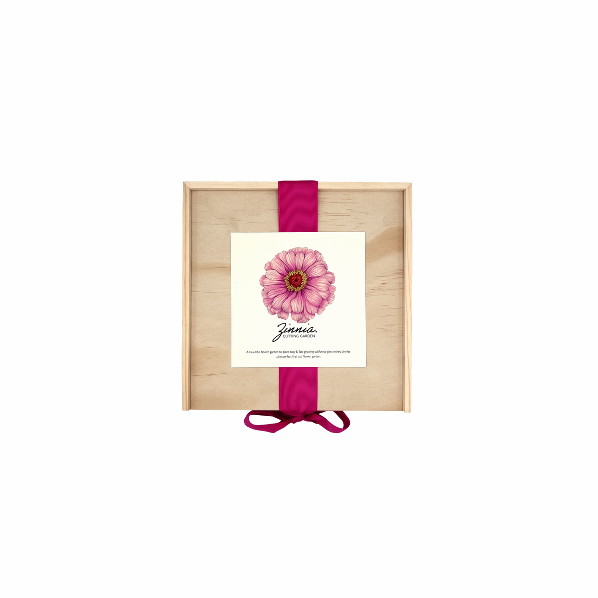 NEW Flower Cutting Garden Box | Mixed Zinnia | Thoughtful