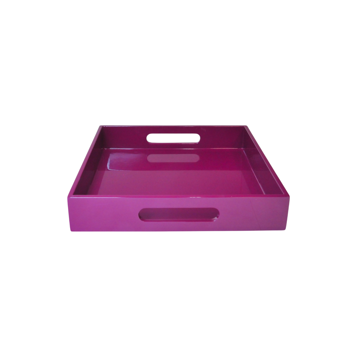 Square Serving Tray - Medium: Blackberry