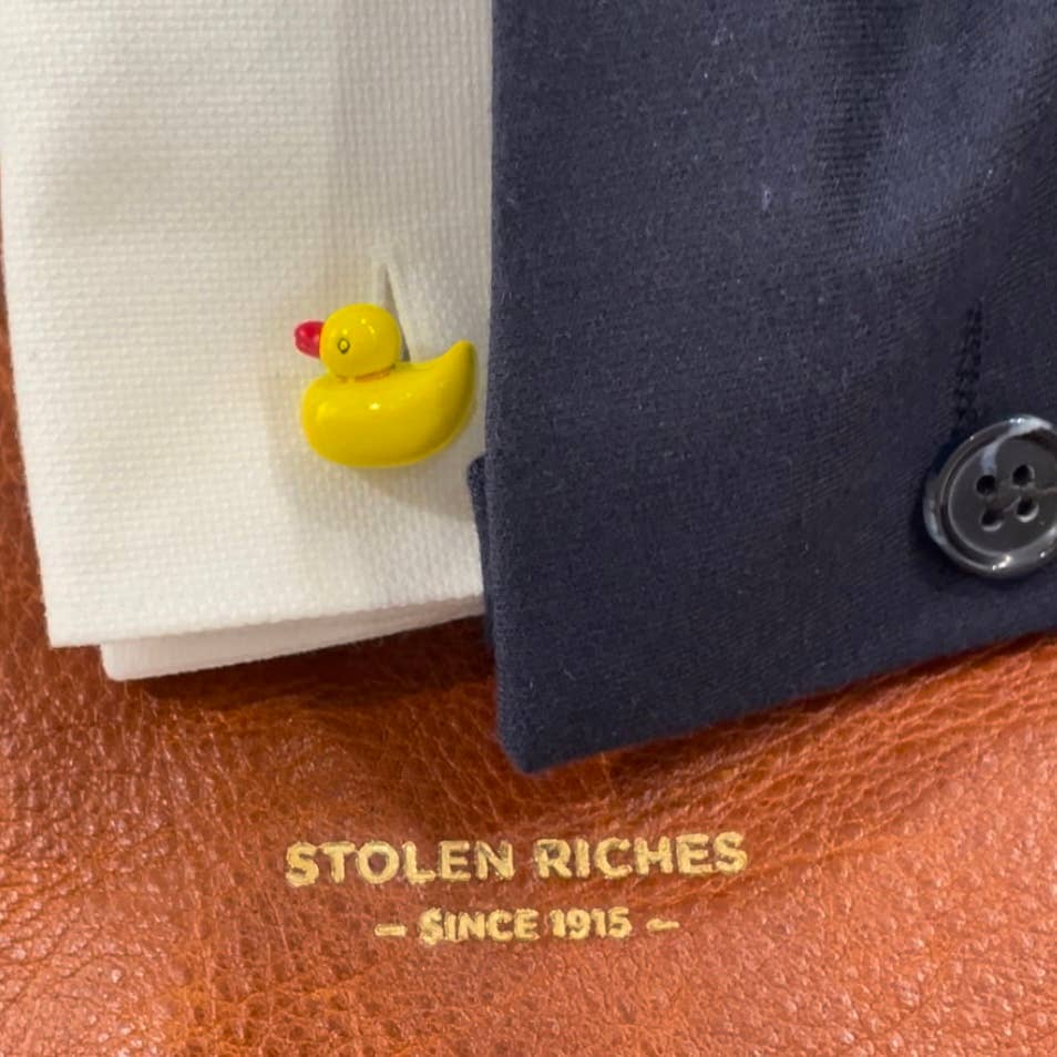Rubber Duck Cufflinks