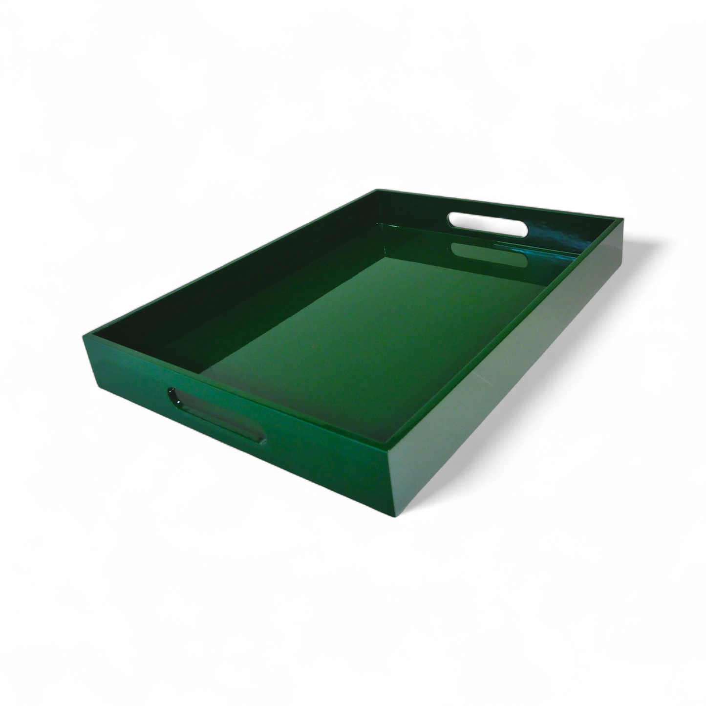Serving Tray - Large: Dark Green