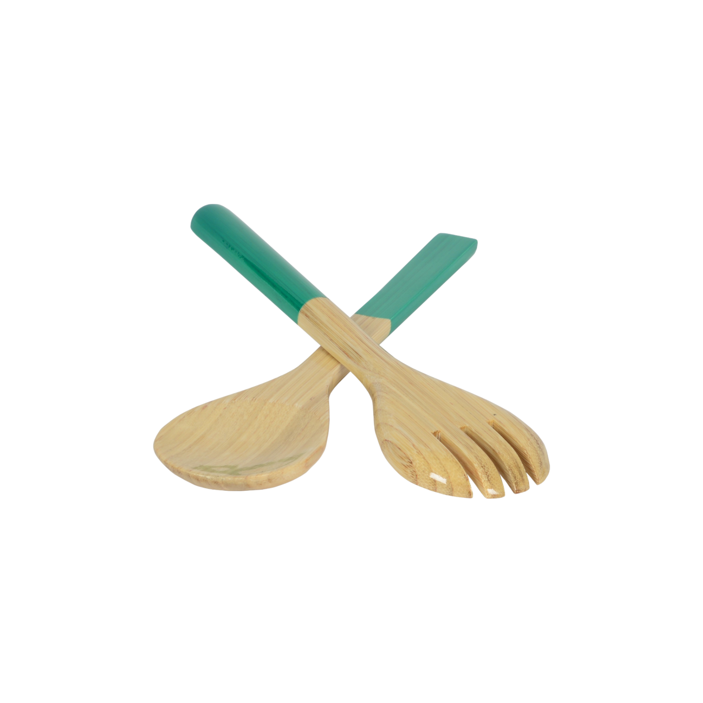 Small Bamboo Server Set: Turquoise