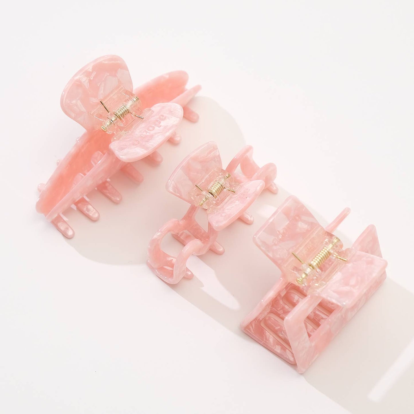 Saltwater Pink S/M - Assorted Claw Clips: Assorted