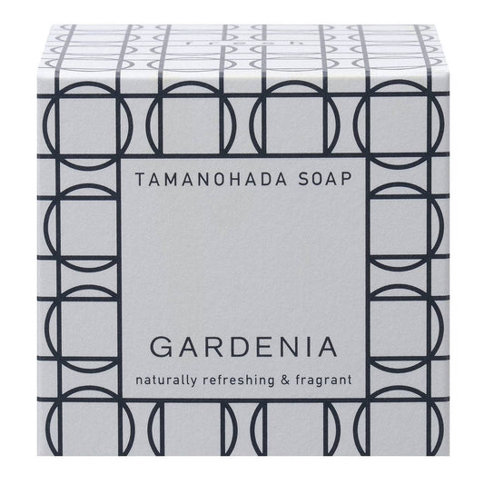 Tamanohada - Round Soap: Gardenia