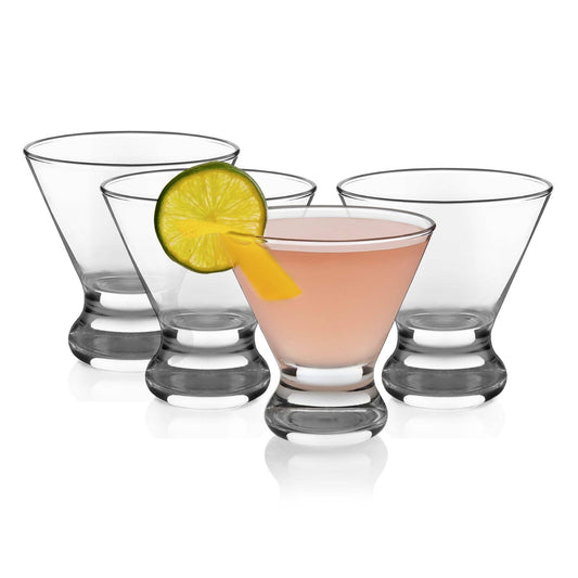Cosmopolitan Martini Glasses, 8.25 ounce, Set of 4: Set of 4