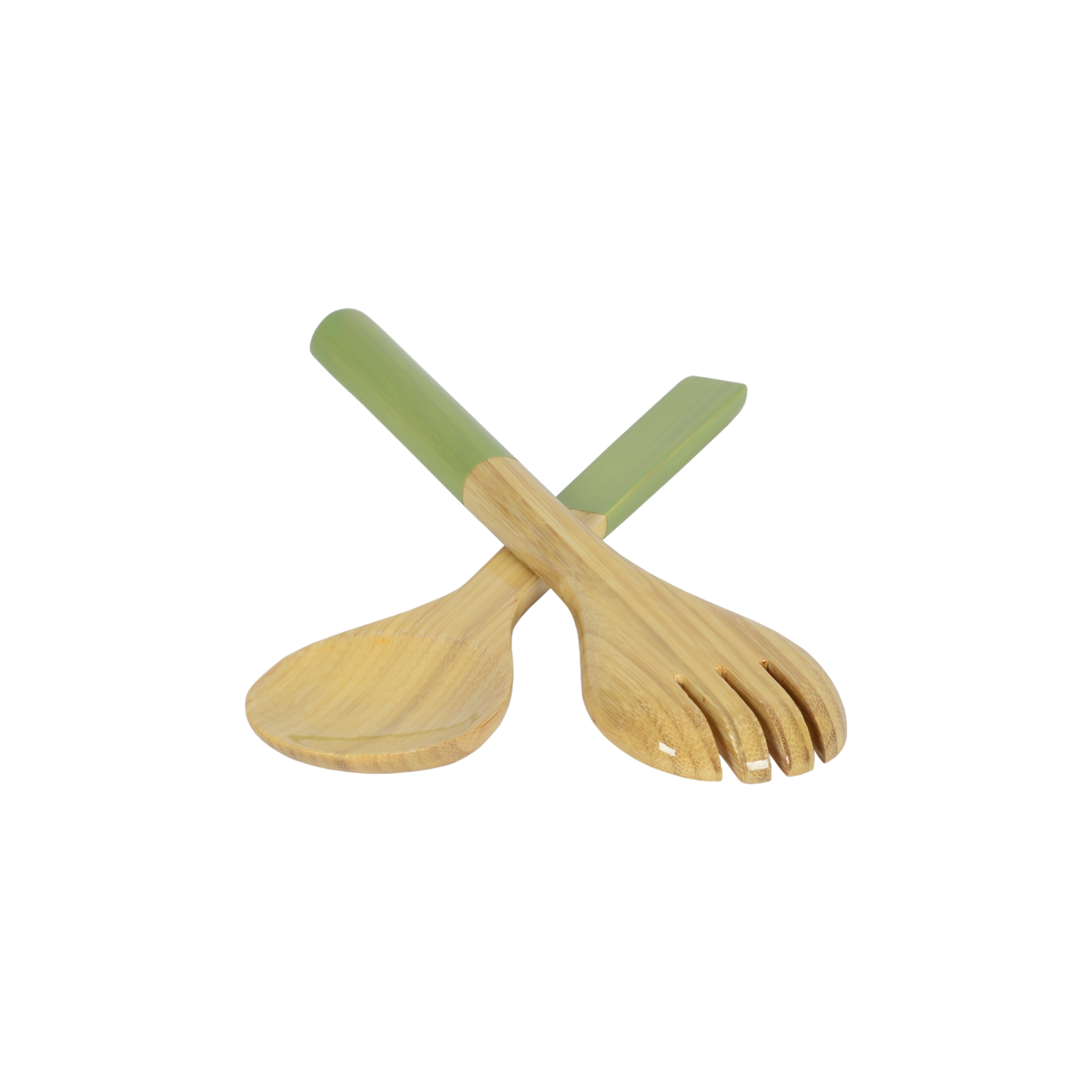 Small Bamboo Server Set: Grass Green