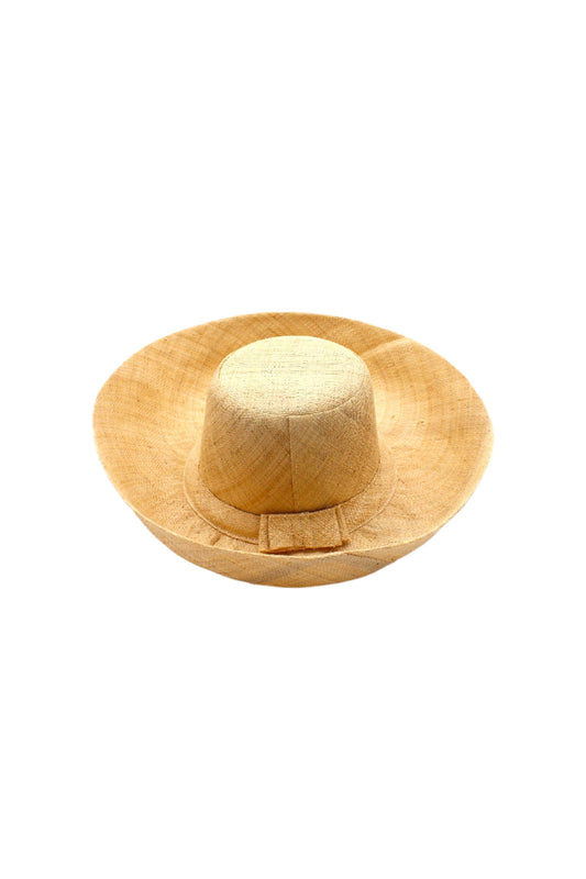 Handwoven Raffia Sun Hat – Packable Wide Brim Hat (Made in Madagascar)