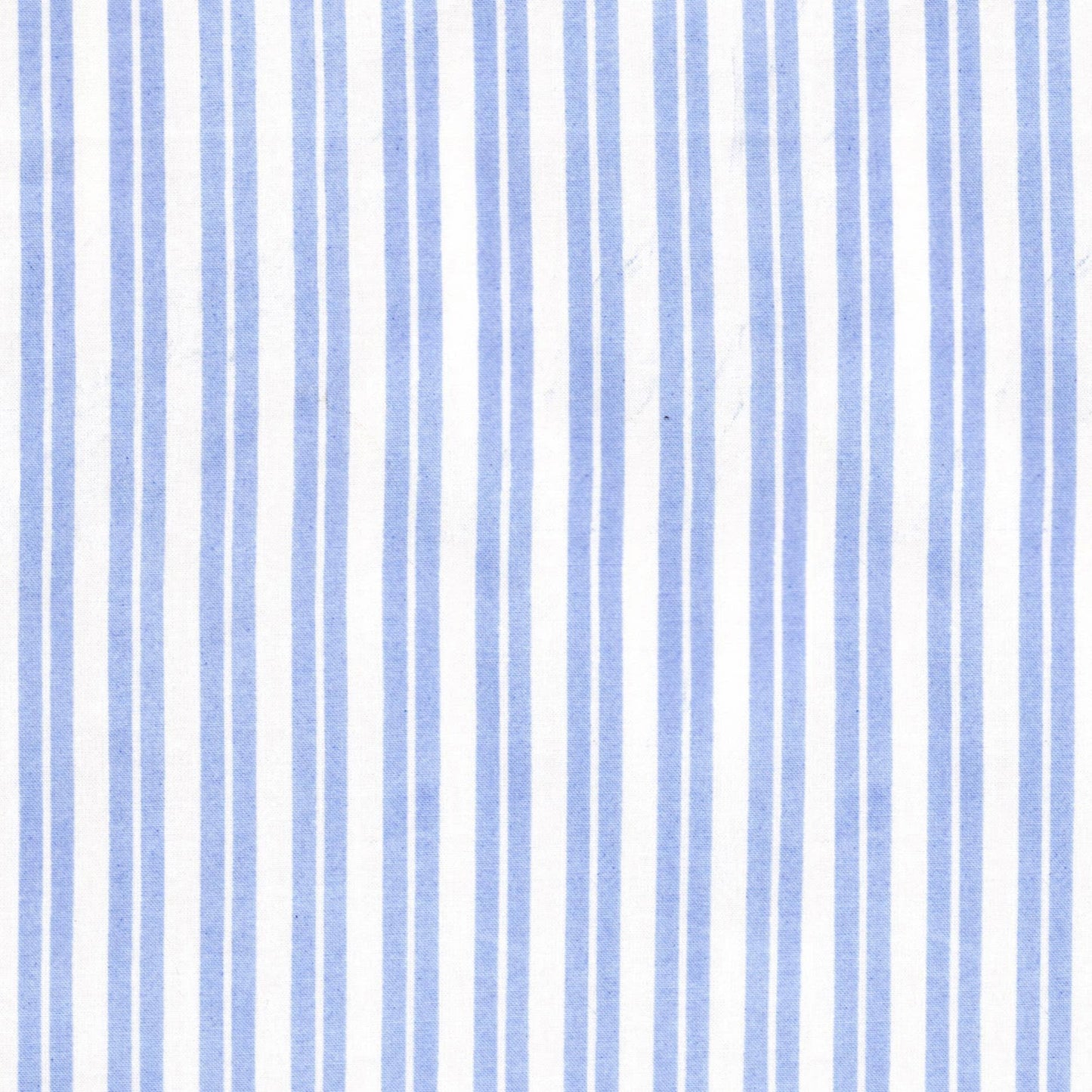 Kensington Stripe-Blue Long Sleeve Pajamas: L