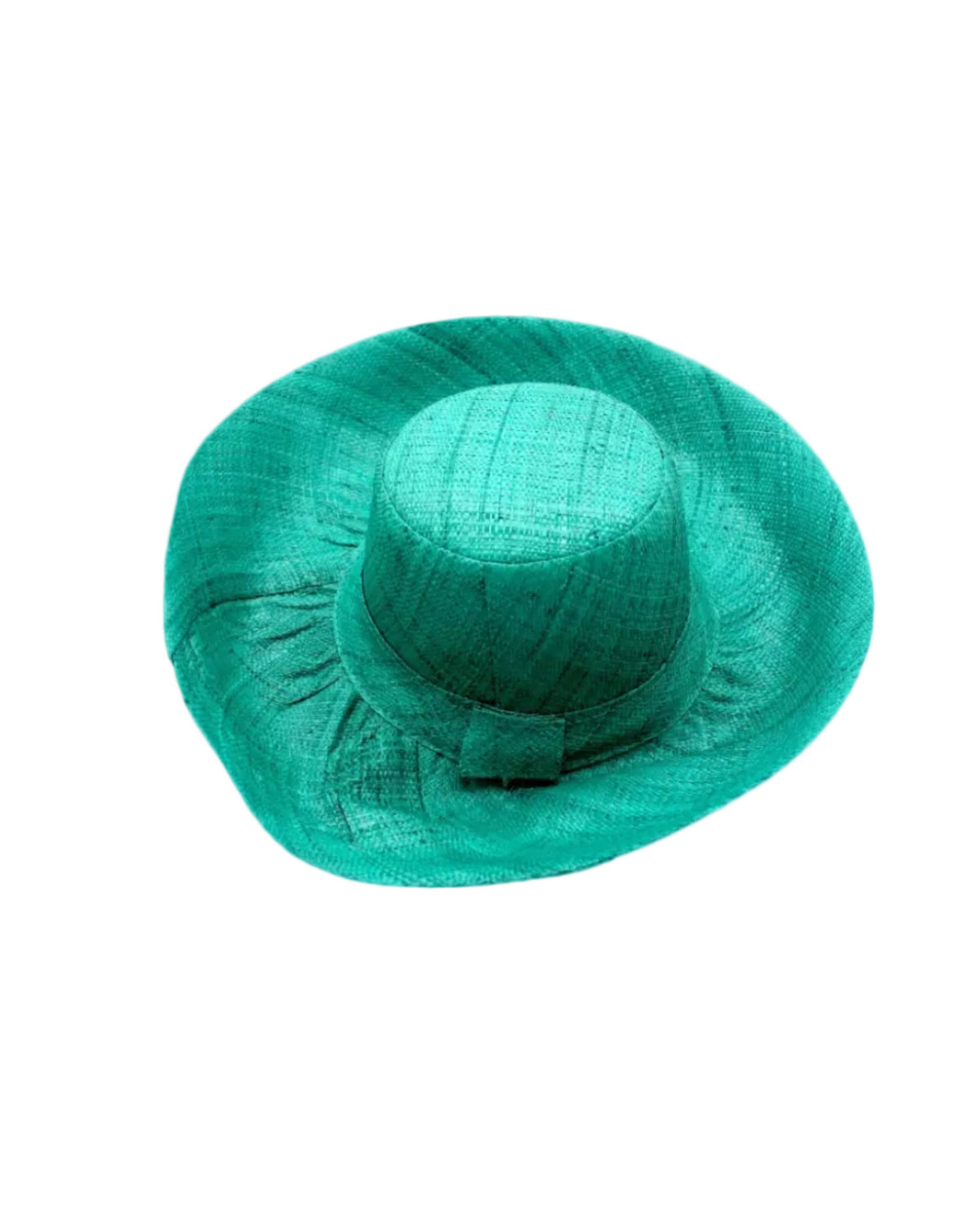 Monica 5" & 7" Wide Brim Solid Color Packable Raffia Straw Sun Hats: Espresso / 7 Inch