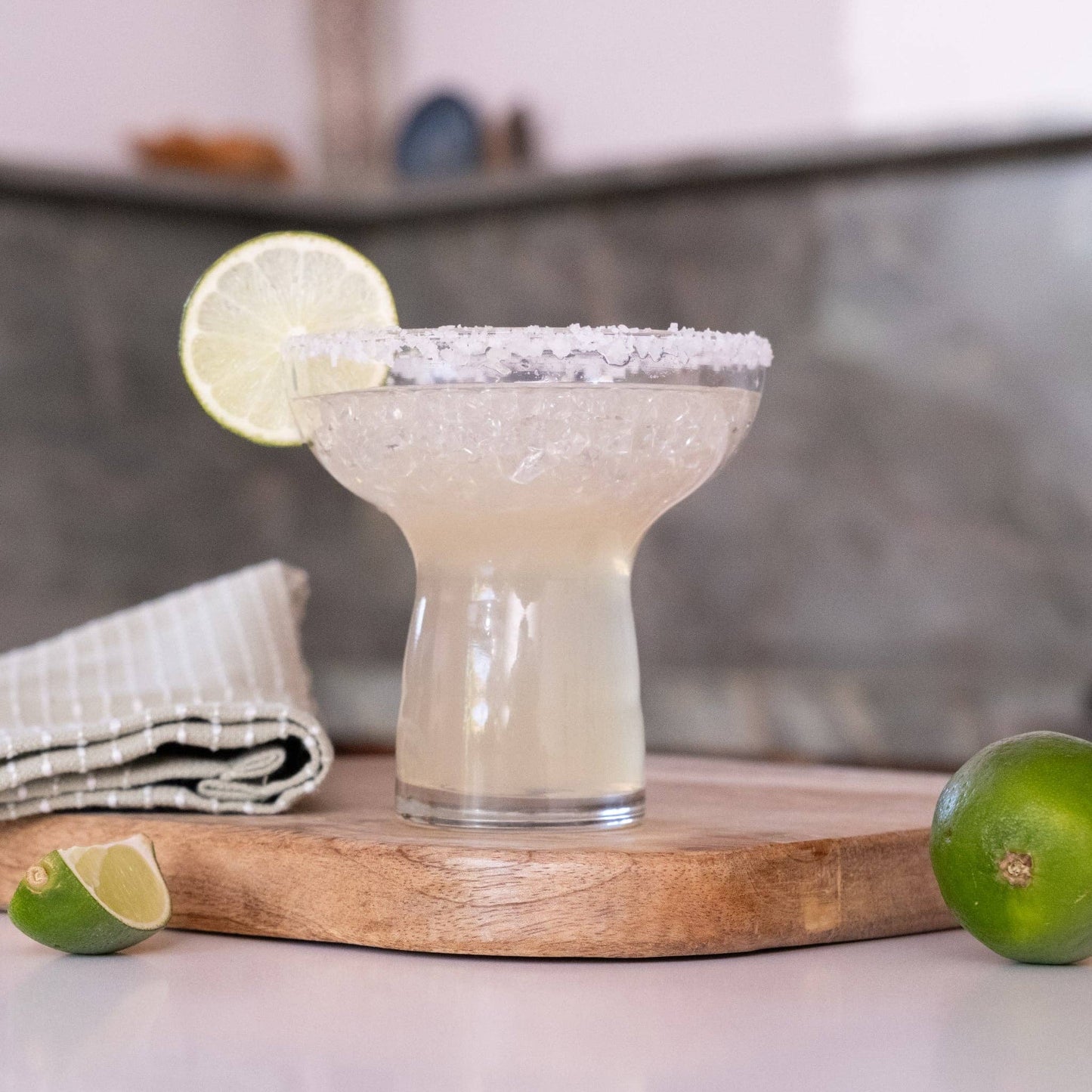 Stemless Margarita Glasses, Set of 6
