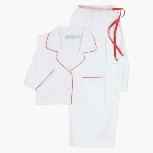 Logan Red Long Sleeve Pajamas: L