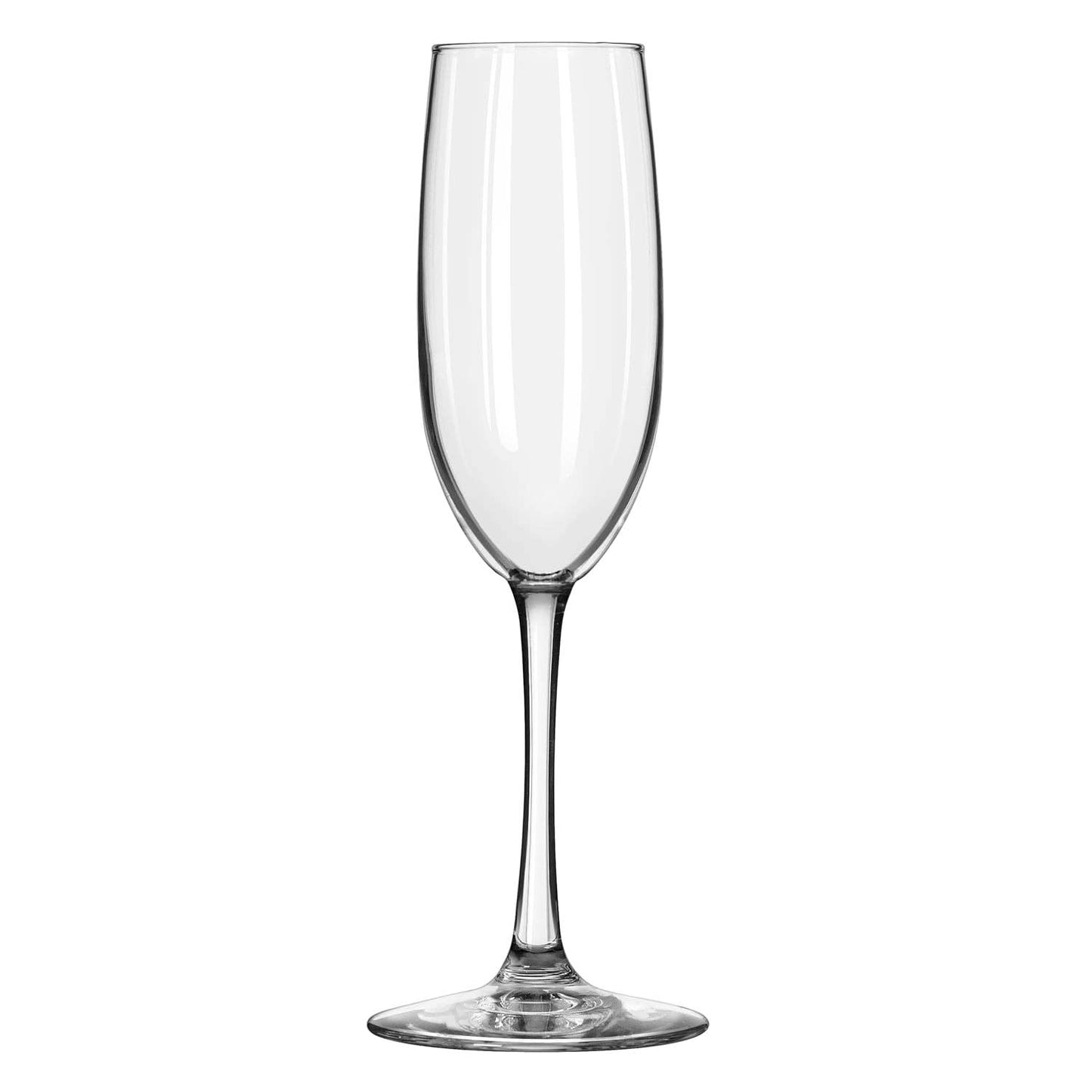Libbey Entertaining Essentials Flute Glasses, 8 ounce, Set of 6