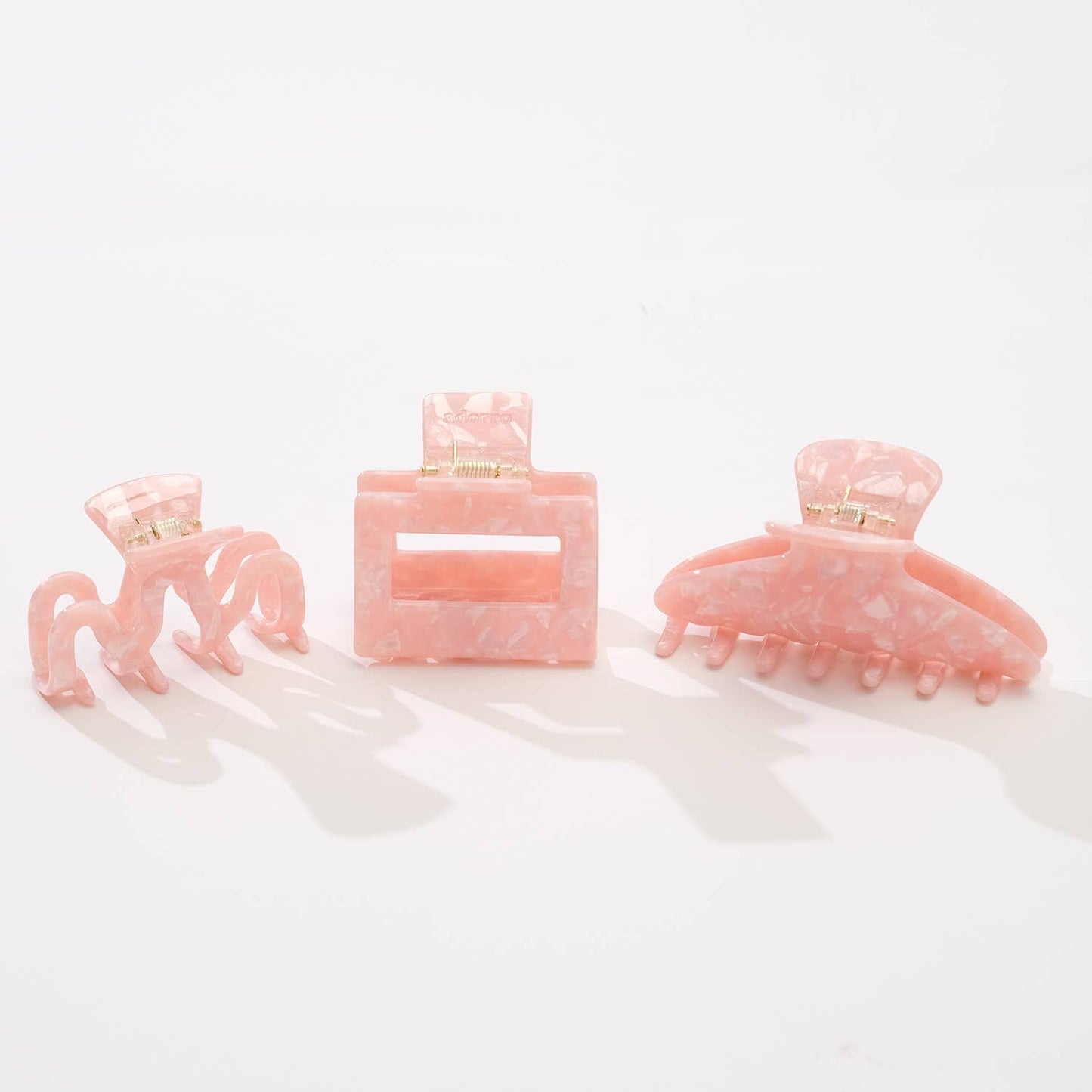 Saltwater Pink S/M - Assorted Claw Clips: Assorted
