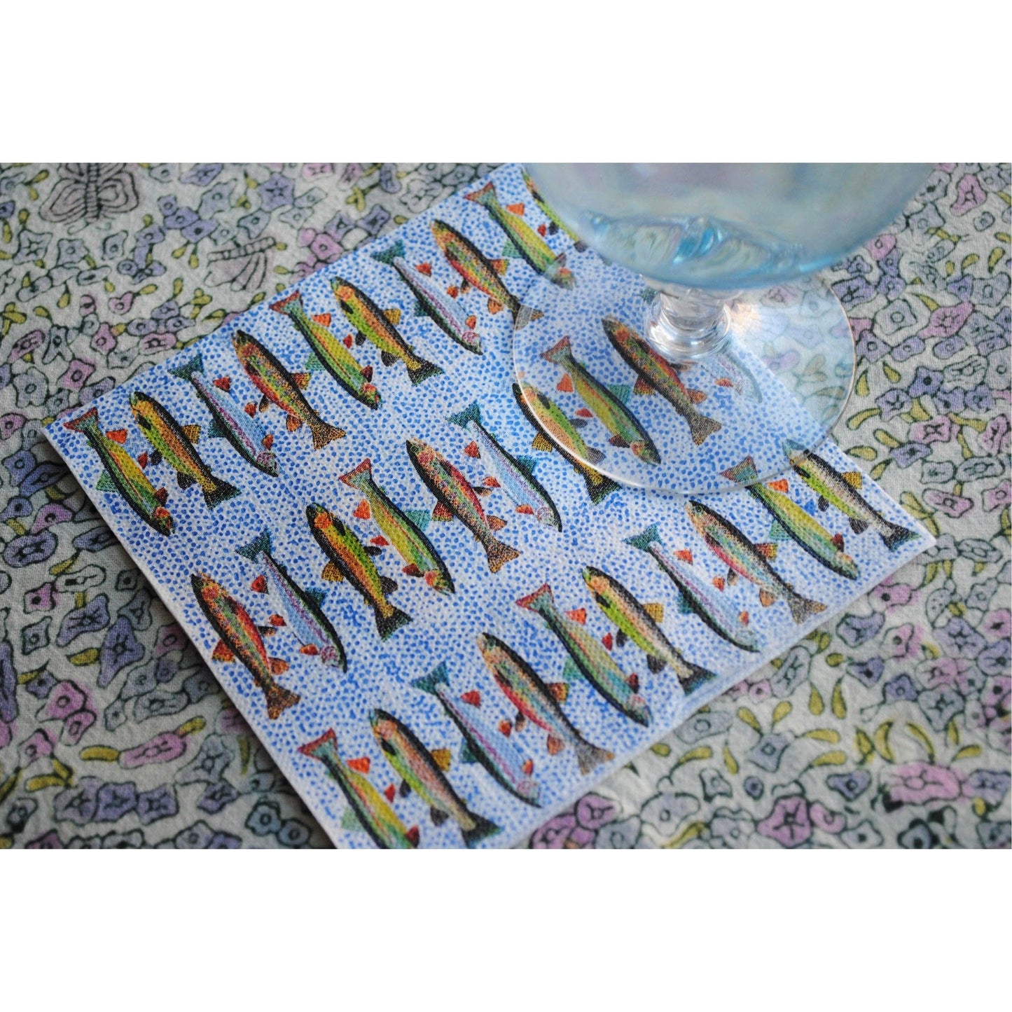 Fish Cocktail Napkins