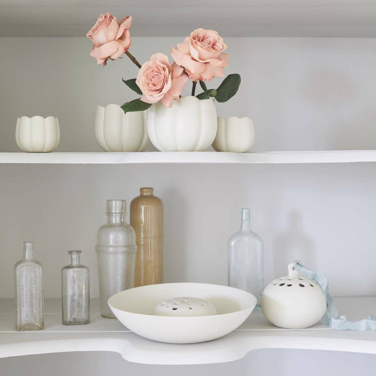 Flower Frog Vases: Large