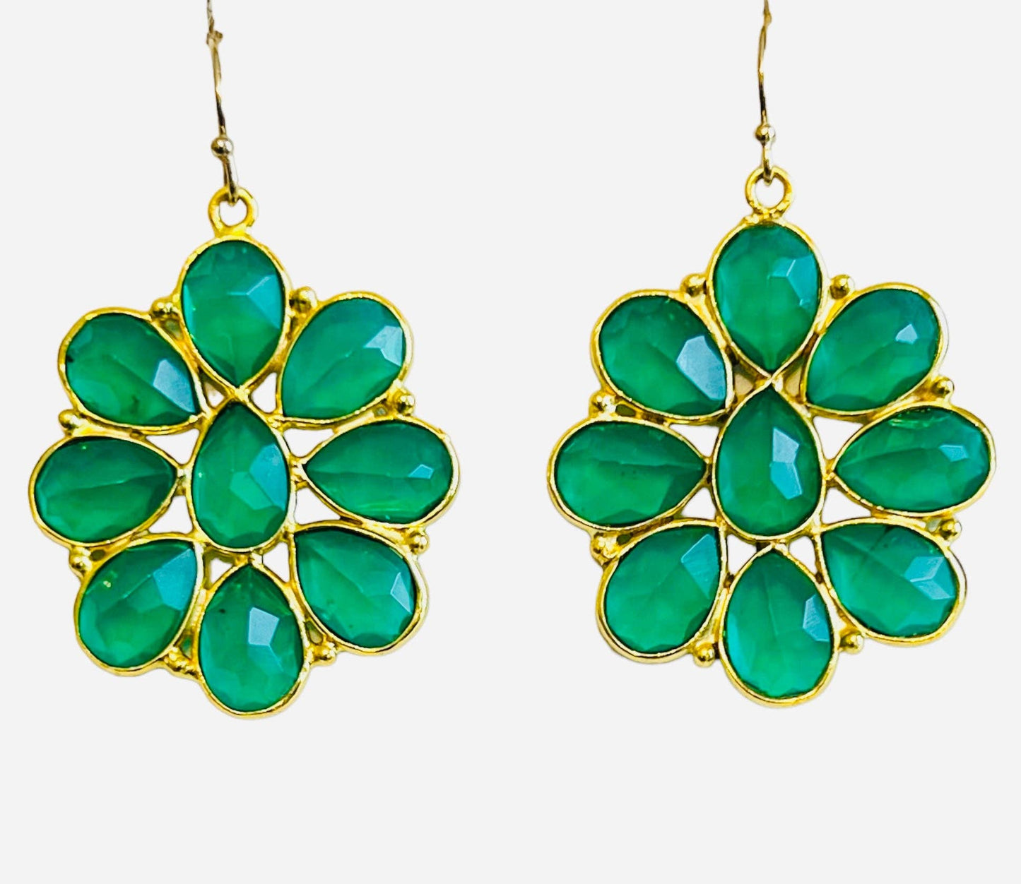 Palisades Earring - 2 Gemstone Options: Emerald