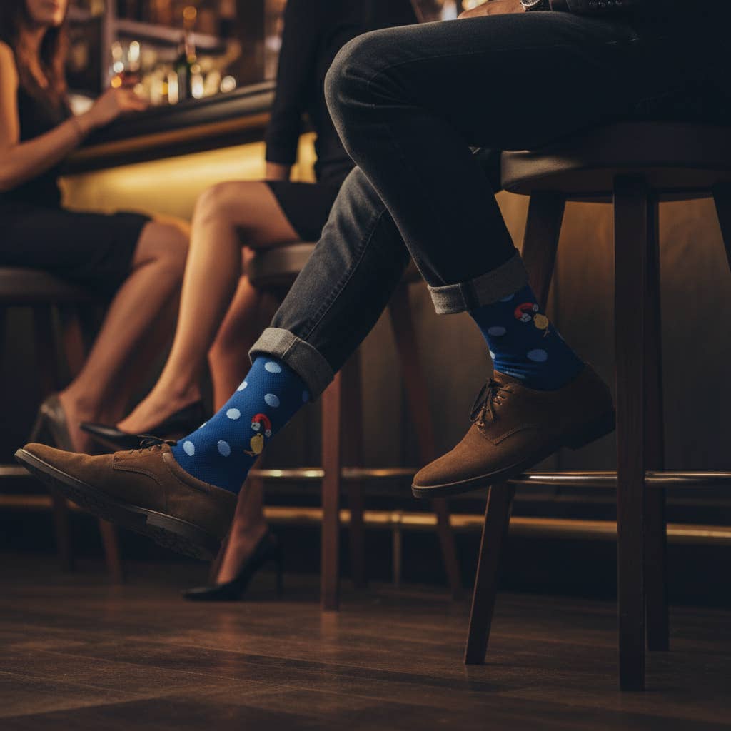 "Chick Magnet" - Themed Fine Men's Socks