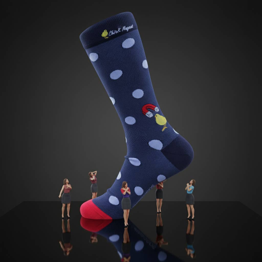 "Chick Magnet" - Themed Fine Men's Socks