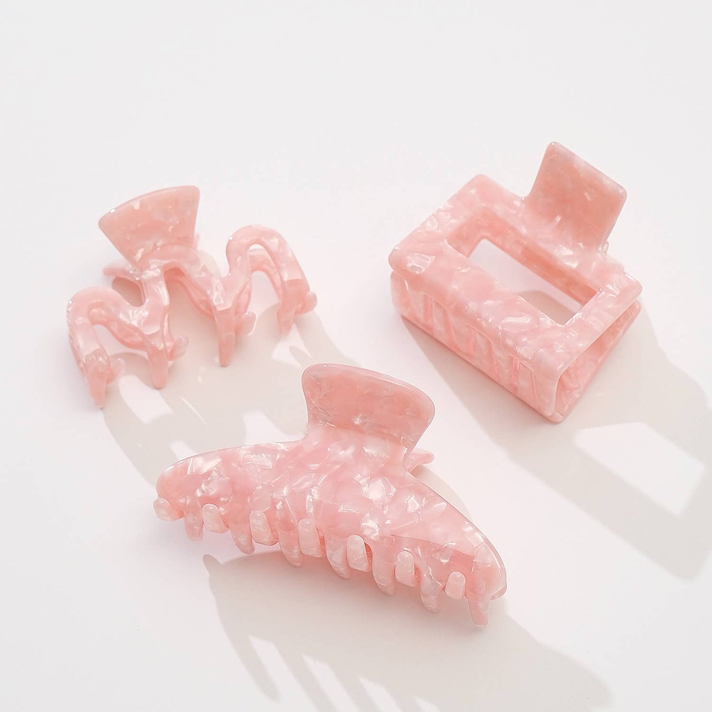 Saltwater Pink S/M - Assorted Claw Clips: Assorted