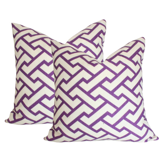Aga Purple - Set of 2