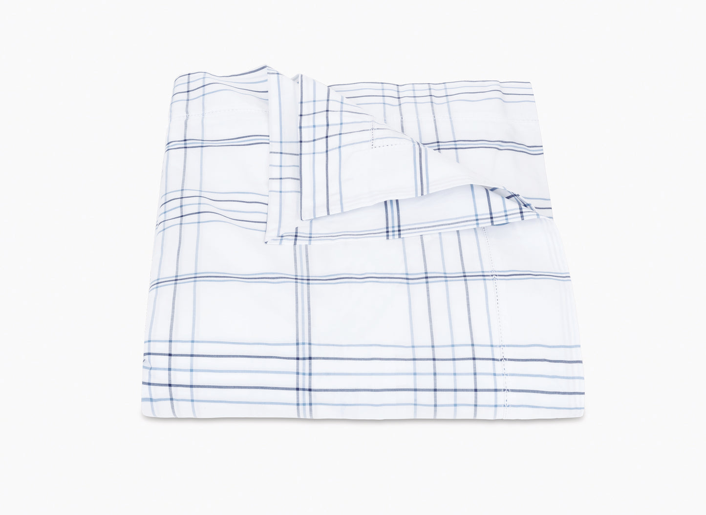 Matouk August Plaid Duvet Cover