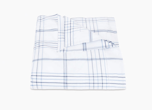 Matouk August Plaid Duvet Cover