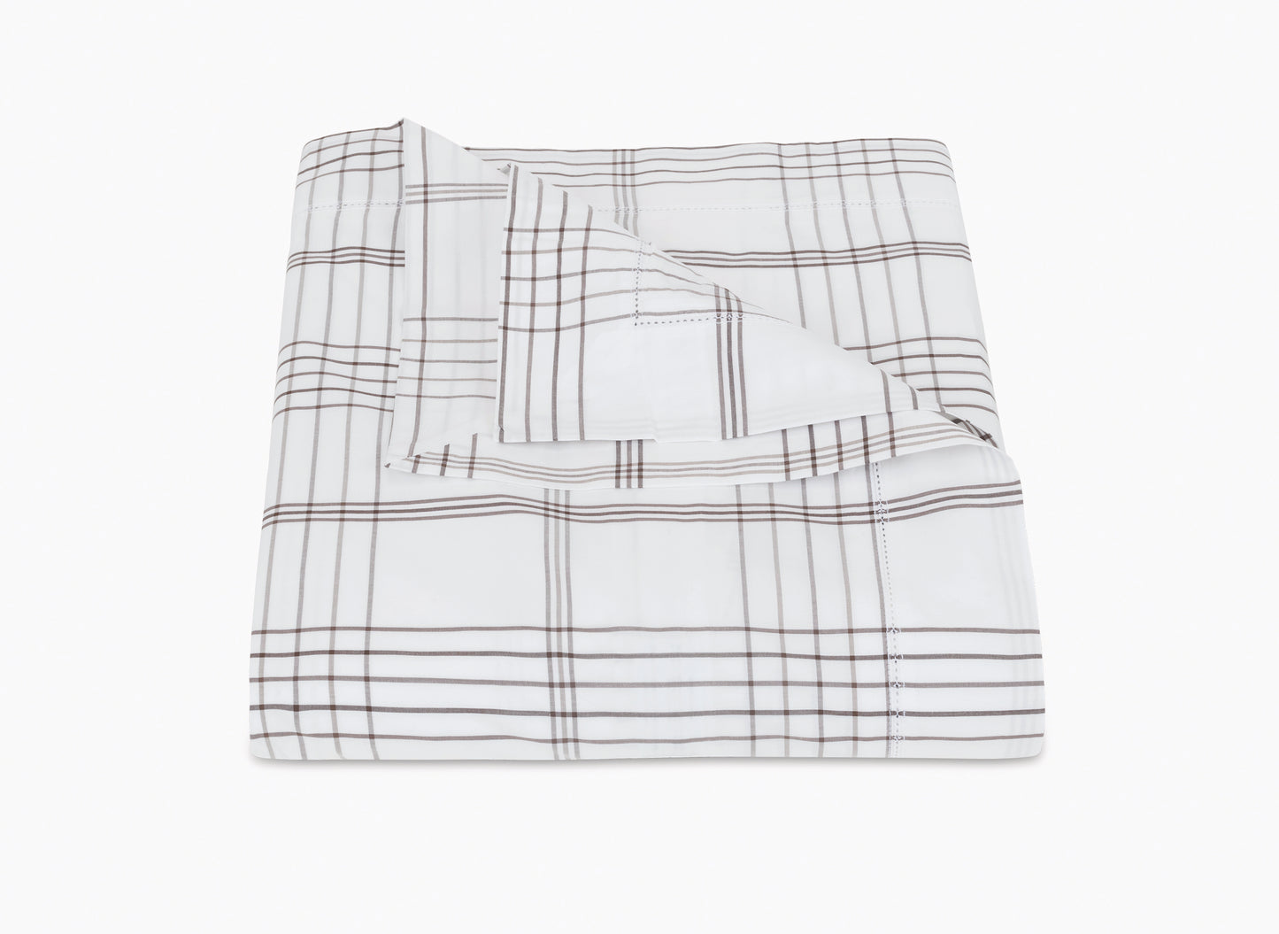 Matouk August Plaid Duvet Cover