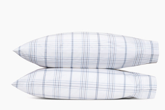 Matouk August Plaid Pillowcase - Pair