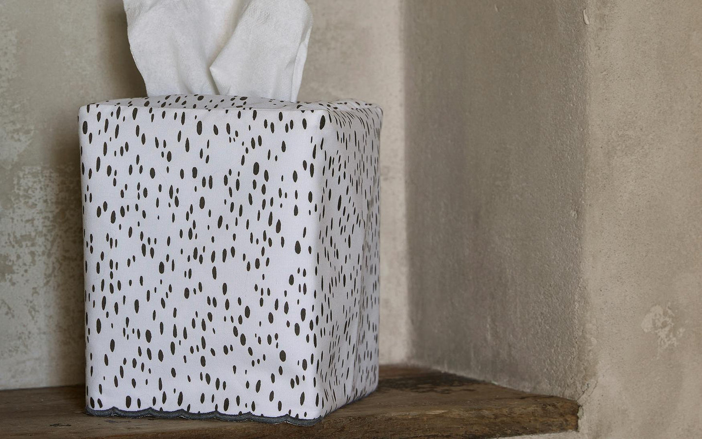 Celine Tissue Box Cover Prussian Blue