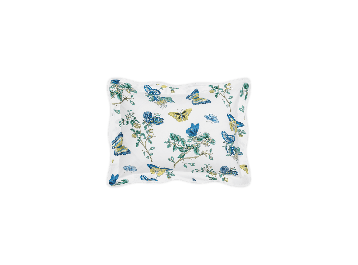 Baudin Butterfly Sham in Blue