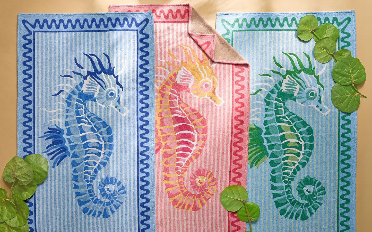 Seahorse Beach Towel