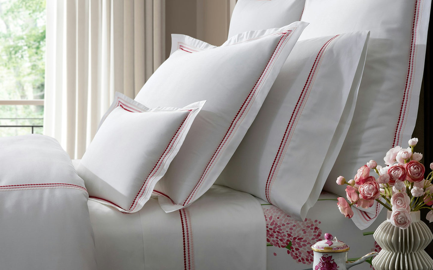 Amara Triple Pearl Duvet Cover