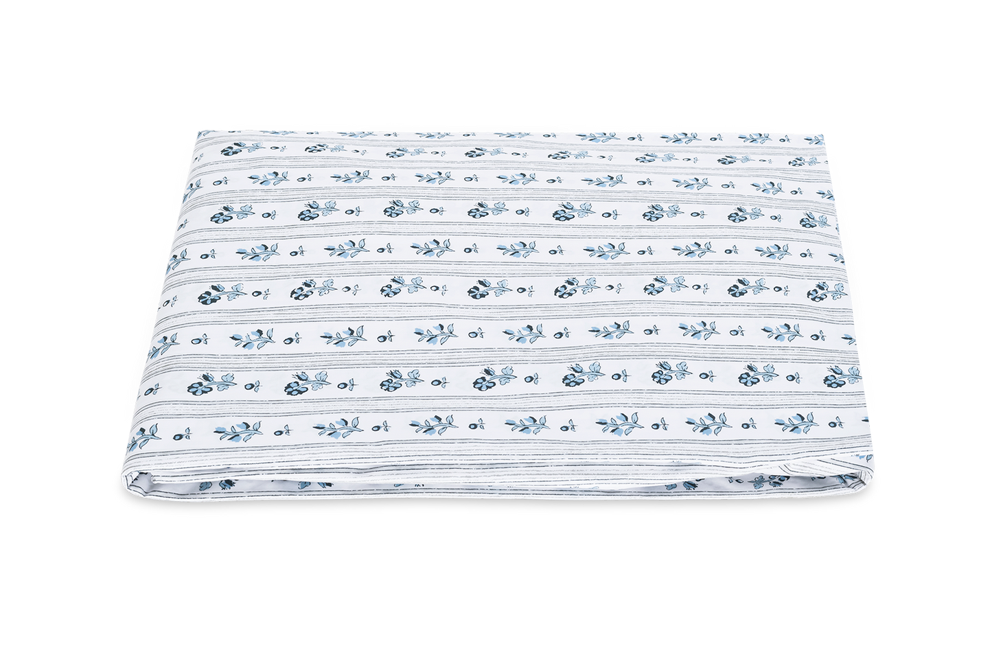 Matouk Cabanon Stripe Fitted Sheets - Blue