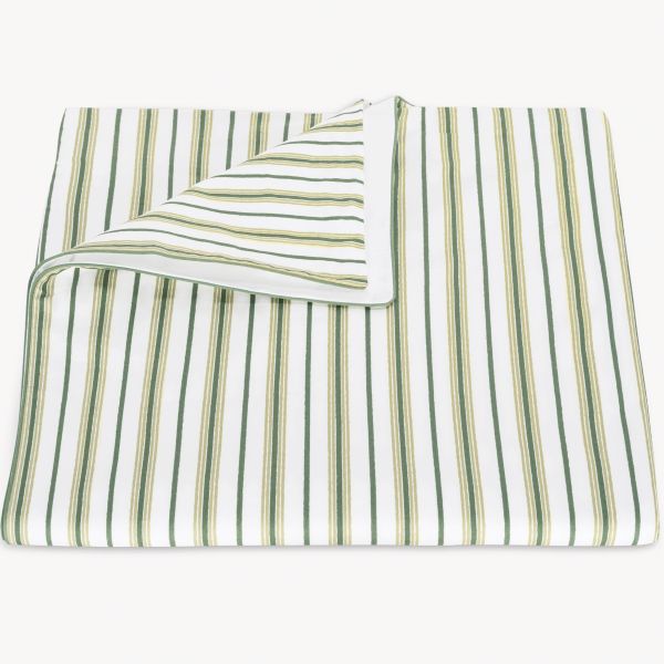 Matouk Calypso Duvet Cover in Palm