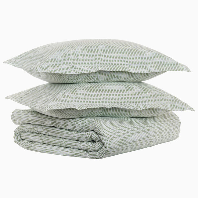 John Robshaw Cinde Sage Organic Duvet