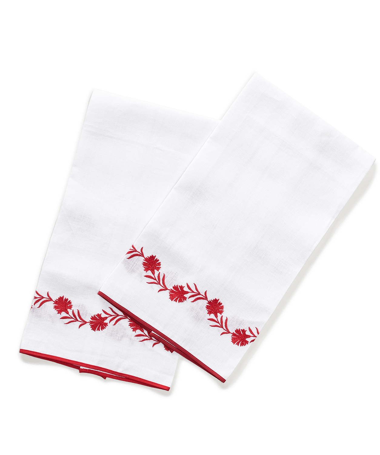 Daphne Guest Towel Red