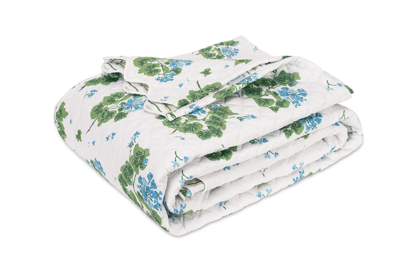 Matouk Geranium Quilted Quilt