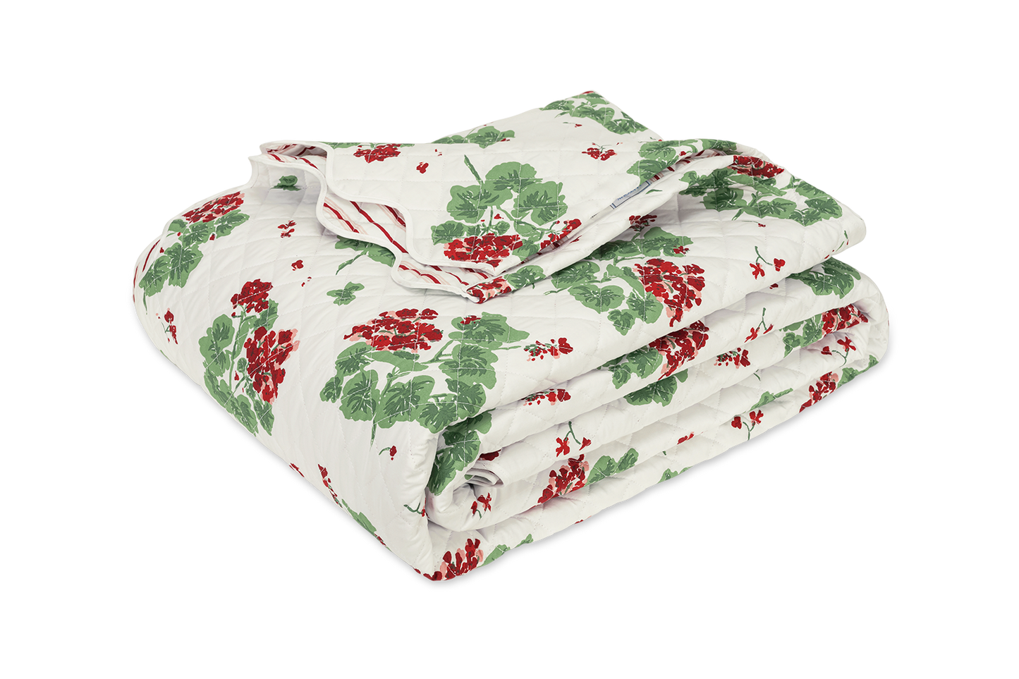 Matouk Geranium Quilted Quilt