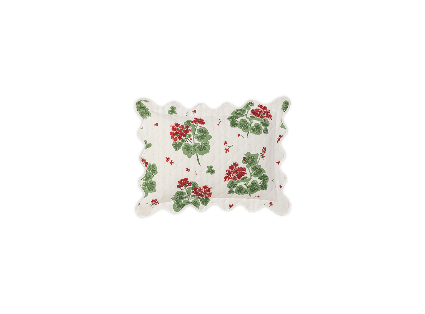 Matouk Geranium Quilted Sham