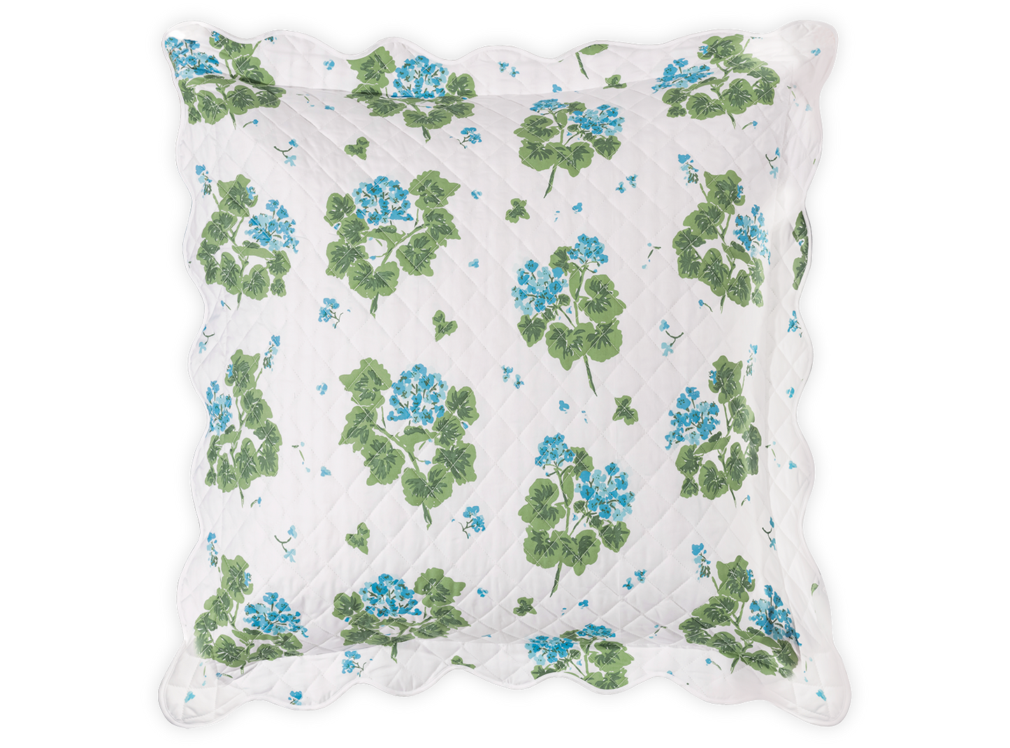 Matouk Geranium Quilted Sham