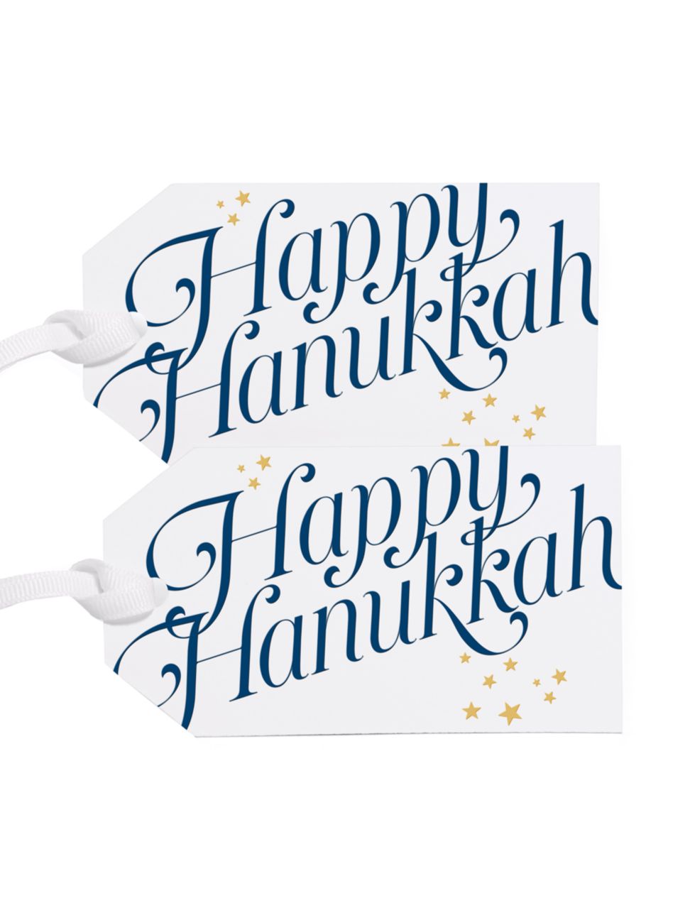Holiday Happy Hanukkah 12-Piece Gift Tags Set