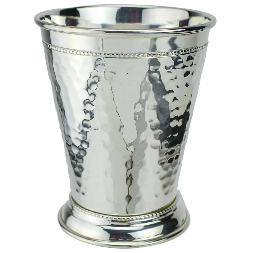 Copper Mint Julep Cup with Pure Silver Plate
