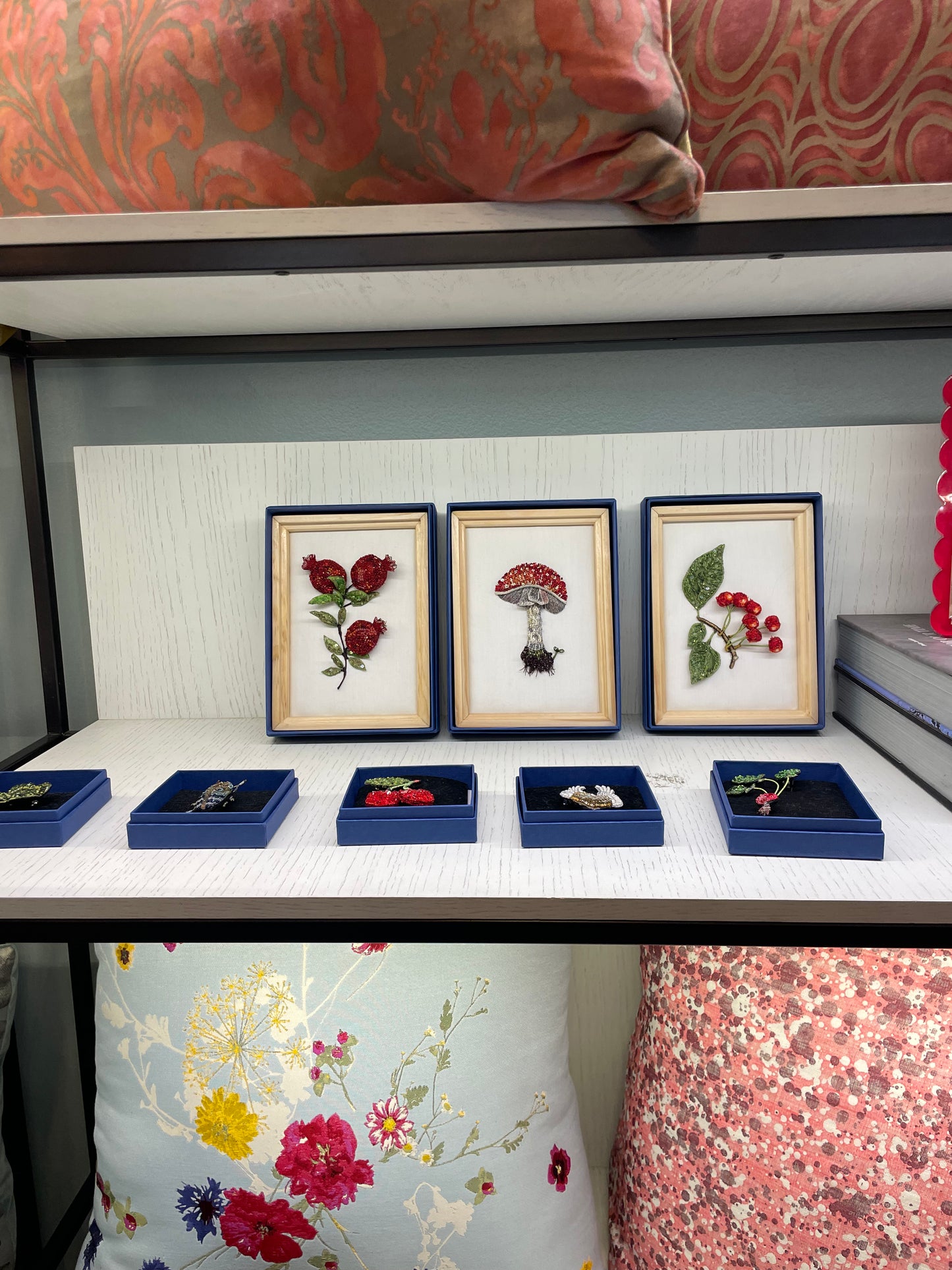 Trovelore Beaded Frame Art