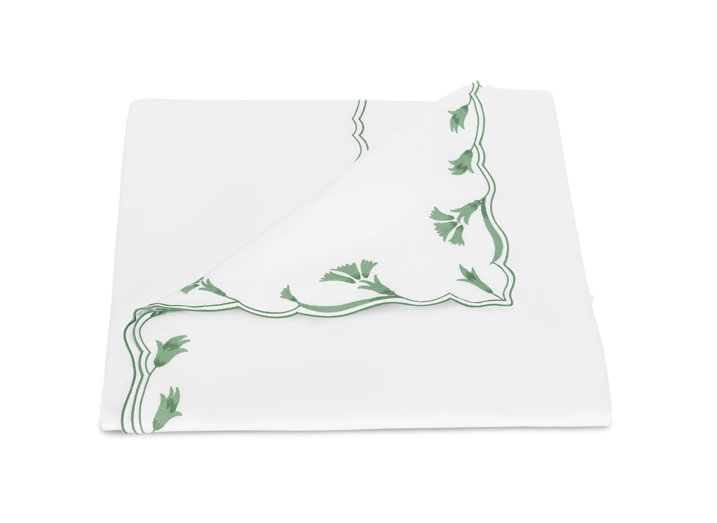 Matouk Marcella Duvet Cover in Clover - King