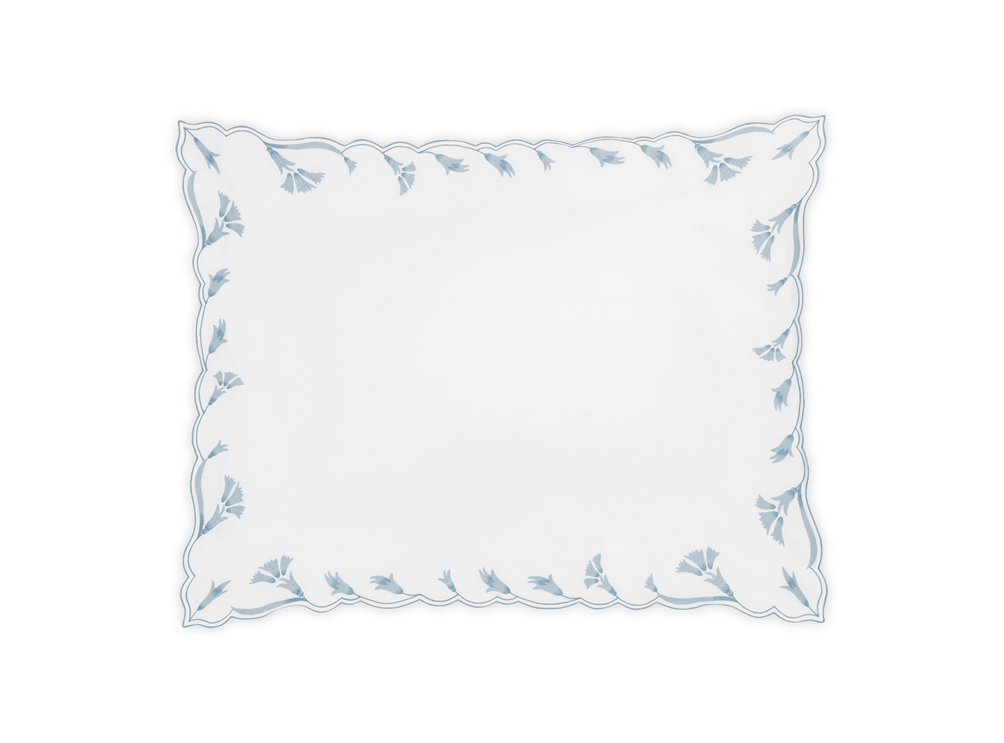 Matouk Marcella Sham in Hazy Blue - King