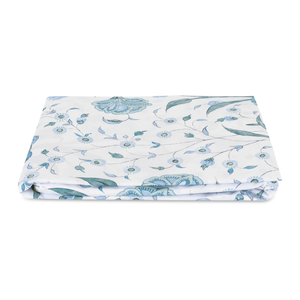 Matouk Khilana Fitted Sheet in Blue - Cal King