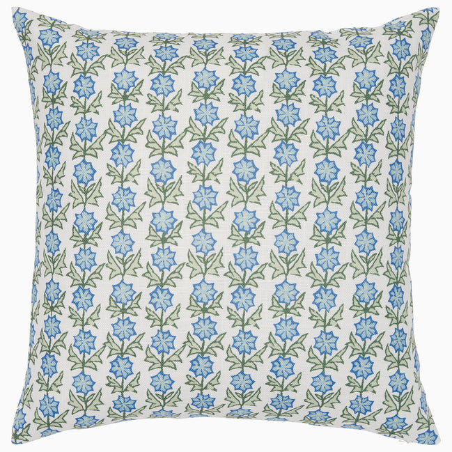 John Robshaw Akhil Light Indigo Outdoor Decorative Pillow