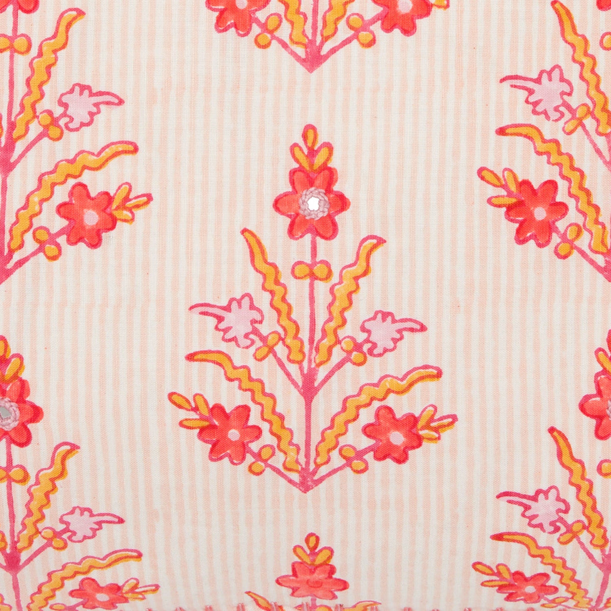 John Robshaw Prisha Coral Decorative Pillow