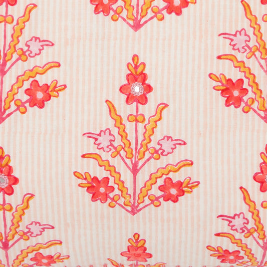 John Robshaw Prisha Coral Decorative Pillow